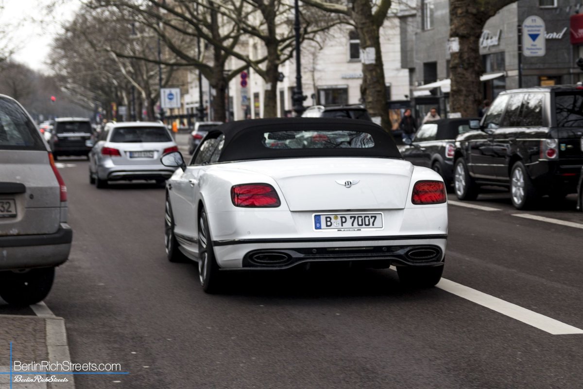 Bentley Continental SuperSports Convertible (2018) spotted in Berlin — BerlinRichStreets